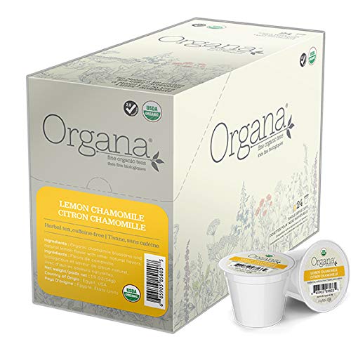 Organa Lemon Chamomile Tea Pods - 24 pack  **BB DATE - 2023/SEP/21