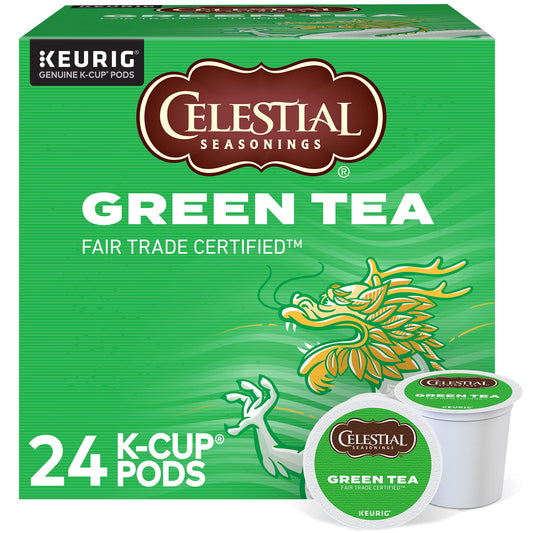 Celestial Seasonings Fair Trade Green Tea Pods - 24 pack  **BB DATE -  2024/FEB/04