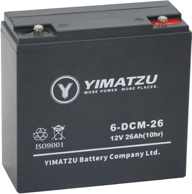Battery - EV12026-1 / 6-DCM-26 / 6-DZM-26 / 6-FM-22