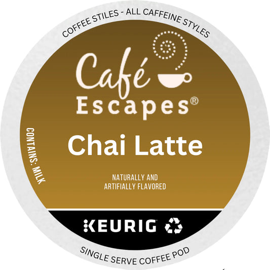 Cafe Escapes Chai Latte K-Cup Beverage (24 count) **BB DATE - 2025/MAR/28