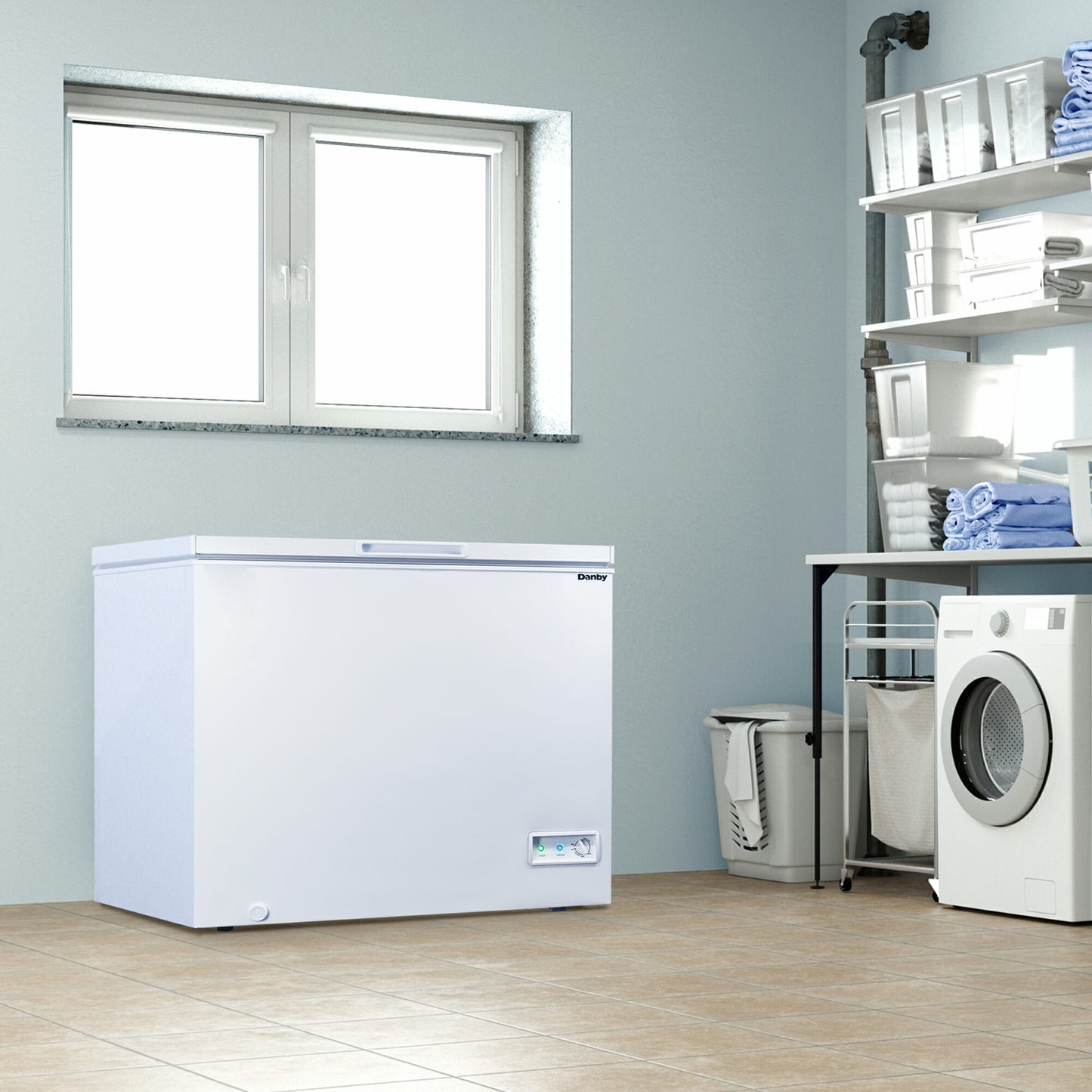 Danby 7.0 cu. ft. Convertible Square Model Chest Freezer