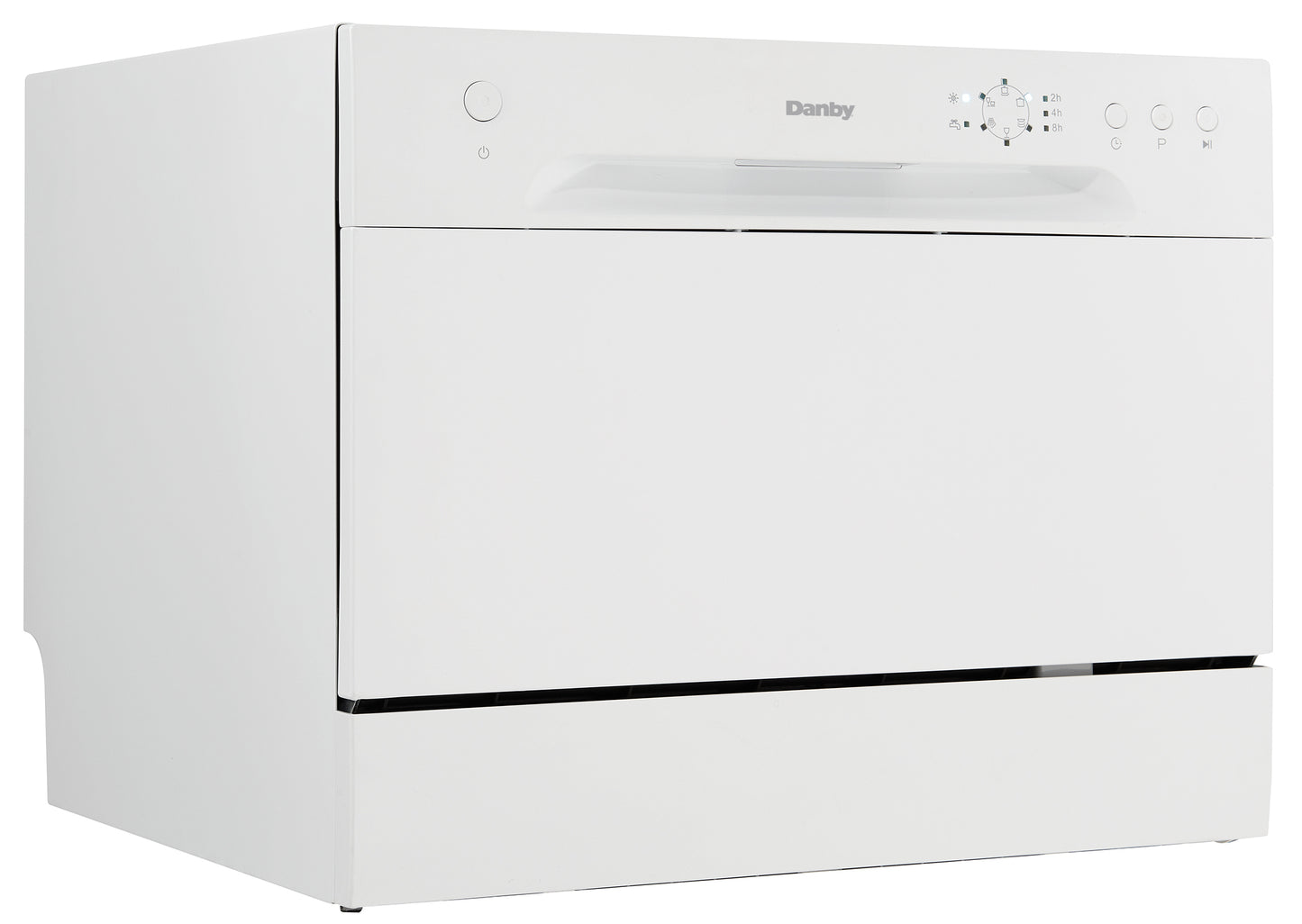 Danby 6 Place Setting Countertop Dishwasher in White