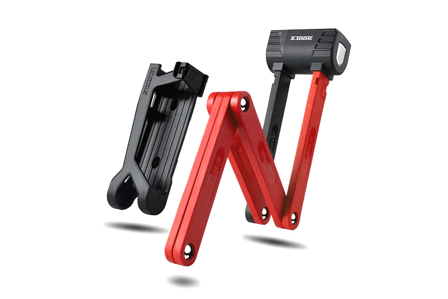E-Look Hardened Steel Folding Bike Lock
