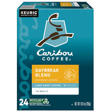 Caribou Daybreak Blend Light Roast 24 ct ** BB DATE - 2025/JN/11