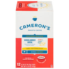 Cameron's Highlander Grog (rum + butterscotch) 12 ct ** BB DATE - 2025/MA/16