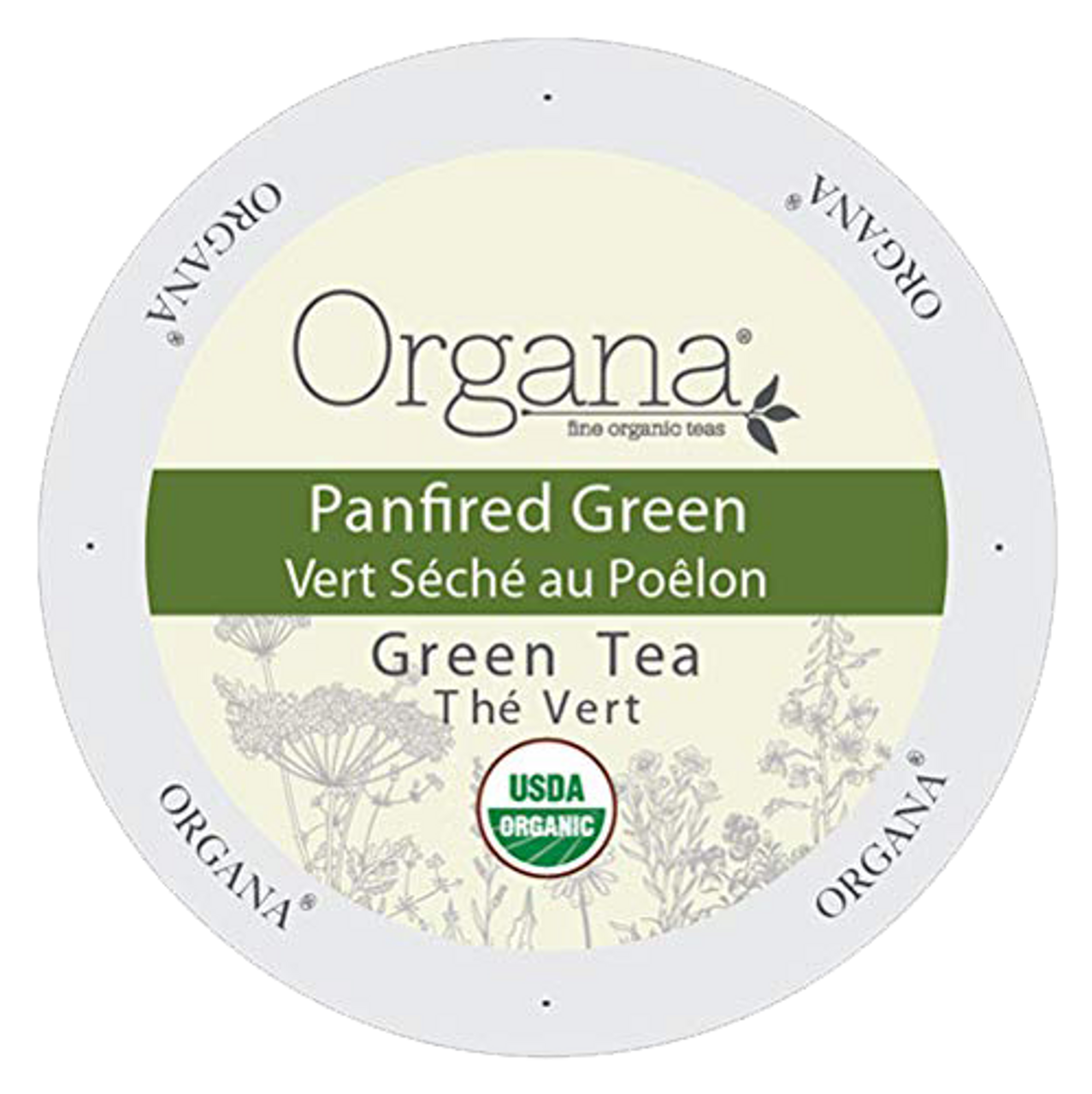 Organa Pan-Fired Green Tea K-Cup Pods (24 Count) **BB DATE - 2025/FEB/02