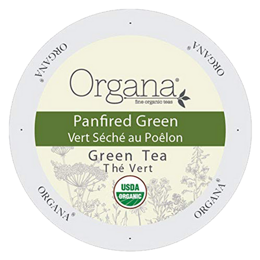 Organa Pan-Fired Green Tea K-Cup Pods (24 Count)  **BB DATE - 2025/FEB/02