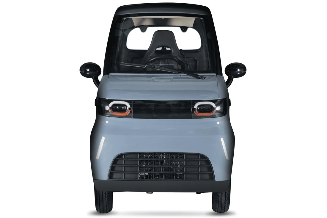 Evoque Enza Enclosed Mobility Scooter - 60V/80Ah - A/C - Grey