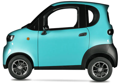 Evoque Enza Enclosed Mobility Scooter - 60V/80Ah - A/C - Grey