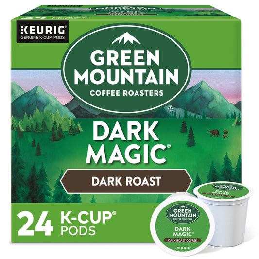 Green Mountain Extra Bold Dark Magic Coffee Pods - 24 pack **BB DATE - 2025/JN/13