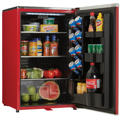 Danby 4.4 Cu.Ft. Contemporary Classic Red Compact Refrigerator