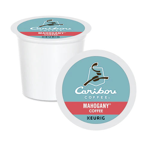 Caribou Coffee Mahogany Blend Dark Roast, Keurig K-Cups (24 count)